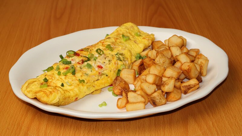 Eggs with potatoes