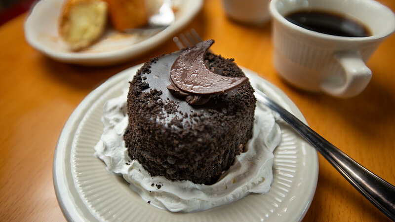Chocolate cake dessert